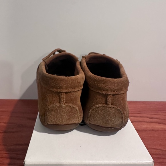 Minnetonka Moccasin Leather Kilty Moccs GUC - Picture 4 of 10